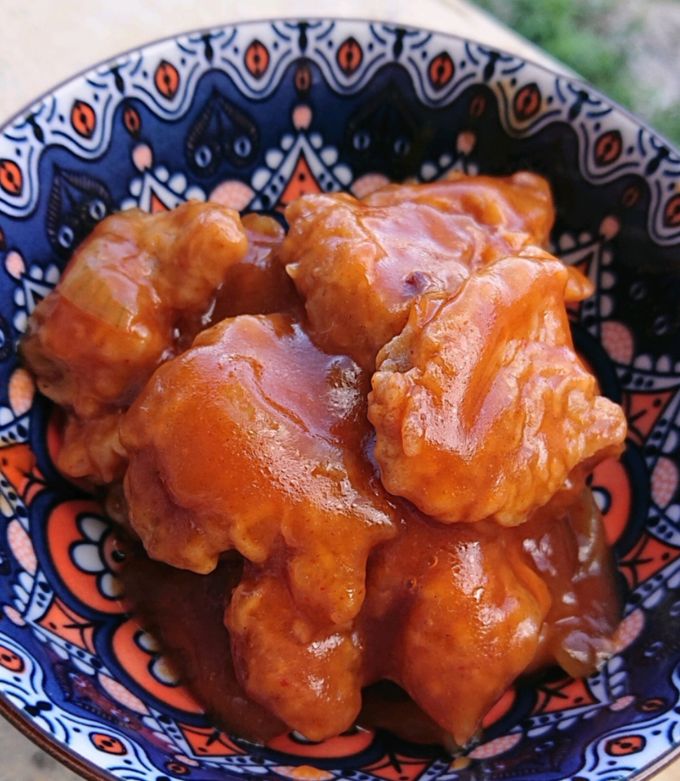Foto resep Chicken Karaage Saus Mentega