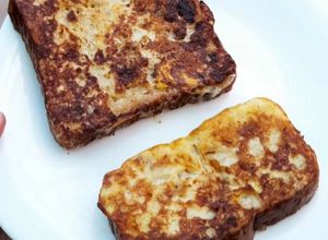 Una foto de Tostadas francesas saludables BLW +12