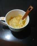 Rice flour khichu in microwave
