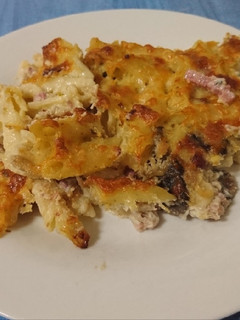 Una foto de Macapizzarrones al horno con bechamel 🤩