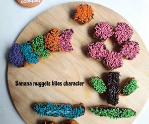 Resep Populer Banana nugget bites character Minggu Ini