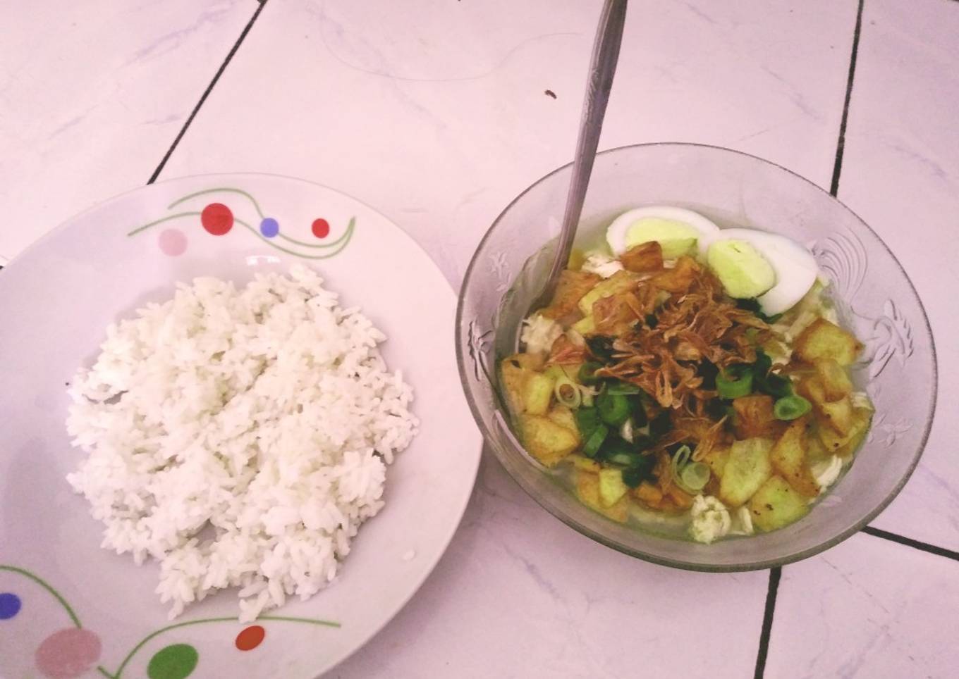 Soto ayam bumbu instant