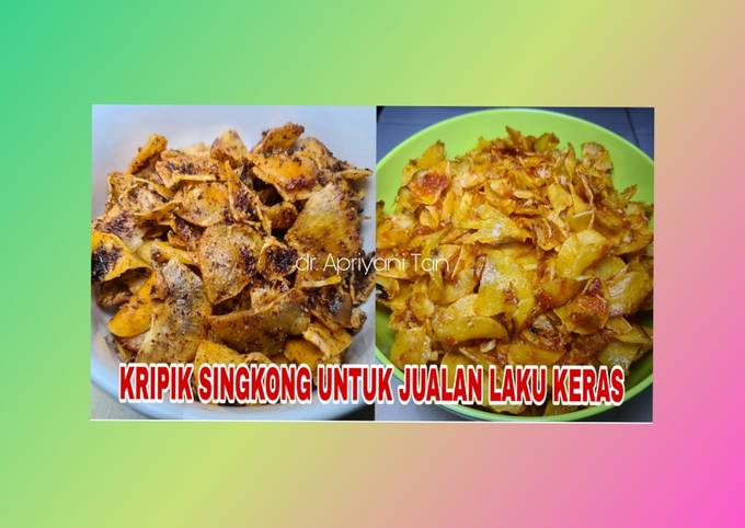 Resep Kripik Singkong Renyah Bumbu Kering Dan Basah Rasanya Juara