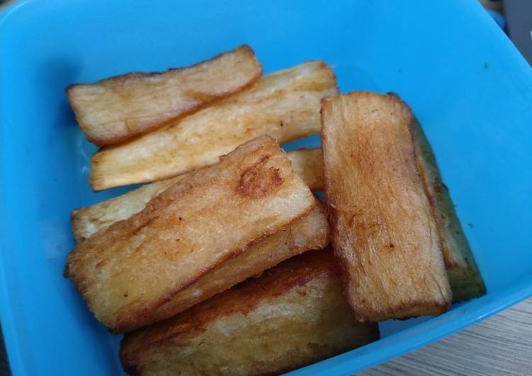 Ketela Goreng Empuk dan Gurih