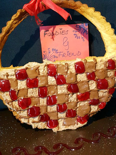 A picture of Tart with chocolate mousse.