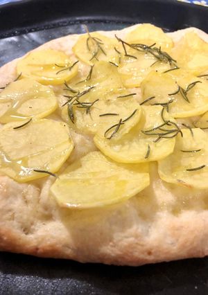 A picture of Potato and Rosemary Focaccia.
