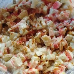 A picture of Creamy fruit chaatt.