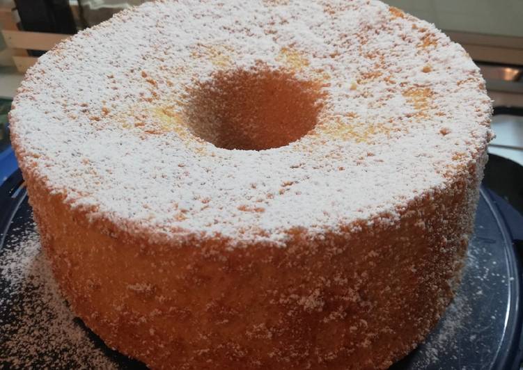 Easiest Way to Make Homemade Chiffon cake al profumo di limone😋