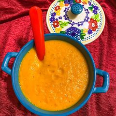 A picture of Carrot Ginger Soup(insta pot).