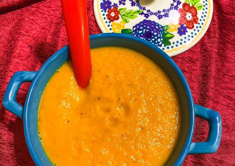 Simple Way to Prepare Any-night-of-the-week Carrot Ginger Soup(insta pot)