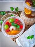 Ice Jelly Fruit Tea