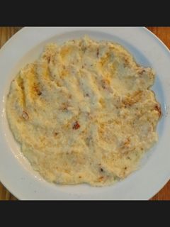 Φωτογραφία της συνταγής Keto Cottage Porridge με αυγά & καρύδα ή αμύγδαλα (πουρές / χυλός / κρέμα) ✨αυτοσχεδιασμός✨