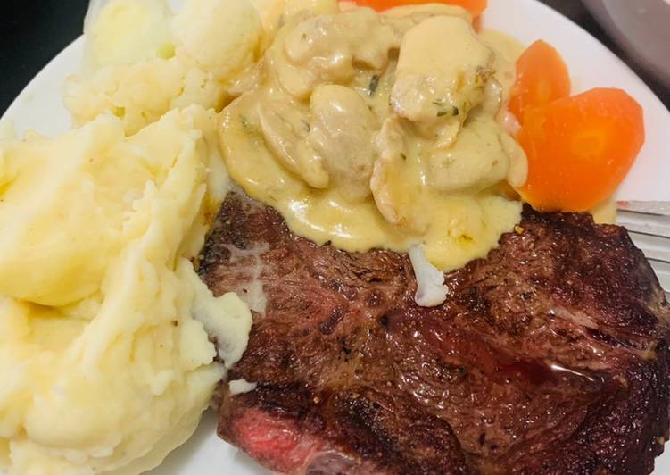 Recipe: Delicious Thịt bò steak (cơm nhà số 7)