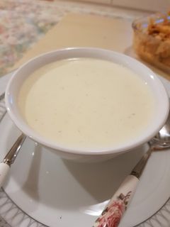 صورة لوصفة شوربة الدجاج بالكريمه