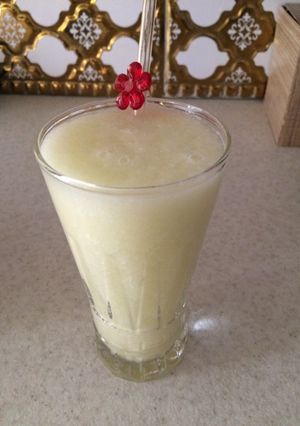 عکسی از دستور اسموتي خربزه مشهدی