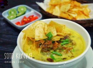 Foto resep Soto Kuning khas Bogor (#PostingRame2_Soto)
