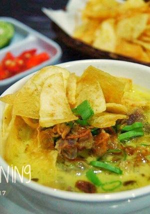 Foto resep Soto Kuning khas Bogor (#PostingRame2_Soto)