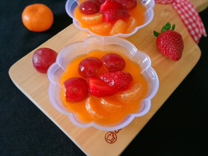 Resep Puding Sutra Buah yang Enak Banget