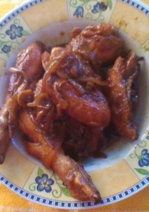 Foto resep ayam goreng saos inggris