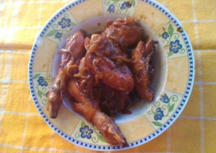 ayam goreng saos inggris