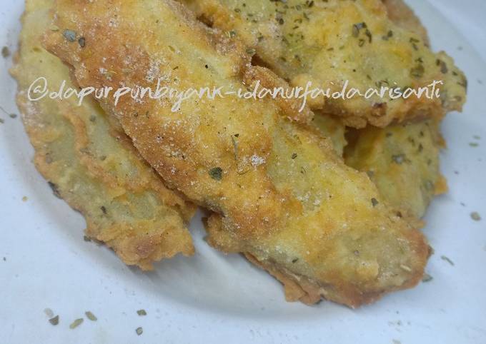 Langkah Mudah untuk Membuat Potato/kentang wedges simple yang Bisa Manjain Lidah