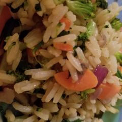 A picture of 'Clean Out the Fridge' Fried Rice.