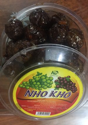 Hình của món Sấu ngào gừng.