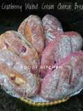 Cranberry Walnut Cream Cheese Bread