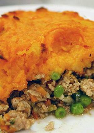 A picture of Vickys Cottage Pie with a Twist GF DF EF SF NF.