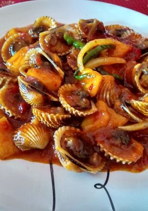 Foto resep Kerang asam manis