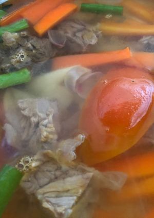 Foto resep Asem-asem buncis wortel