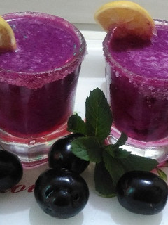 जामुन फ्रूट्स शॉट्स (jamun fruits shots recipe in Hindi) रेसिपी मुख्य फोटो