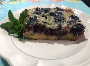 Una foto de Clafoutis de Cereza 🍒