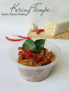 Foto resep Kering Tempe. Asam, Manis, Pedas