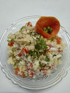 A picture of Broken wheat salad.