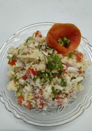 A picture of Broken wheat salad.