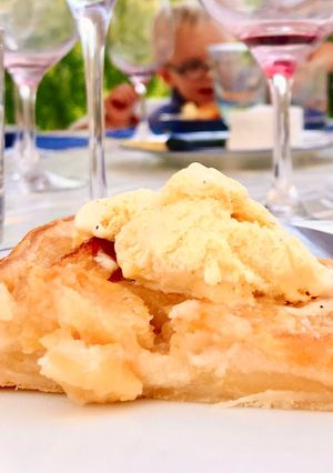 Hình của món 💚 Bánh Táo Nướng Kem Tươi (Vegetarian).