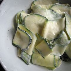 Zucchini Wasabi Mayo Salad A picture of Zucchini Wasabi Mayo Salad.