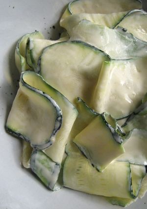 A picture of Zucchini Wasabi Mayo Salad.
