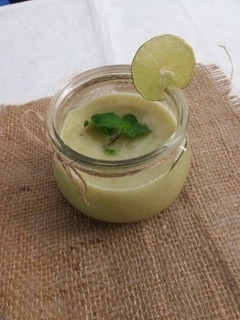 A picture of Bottle Gourd juice.