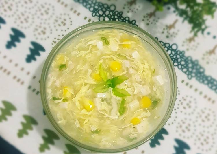 Cream corn soup