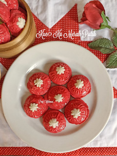 Foto resep Kue ku merah putih