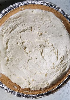 A picture of Delicious no bake Cheesecake.