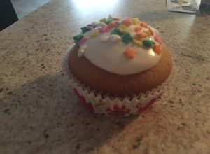 Una foto de Cupcakes con licor de Amaretto