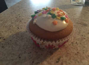 Una foto de Cupcakes con licor de Amaretto