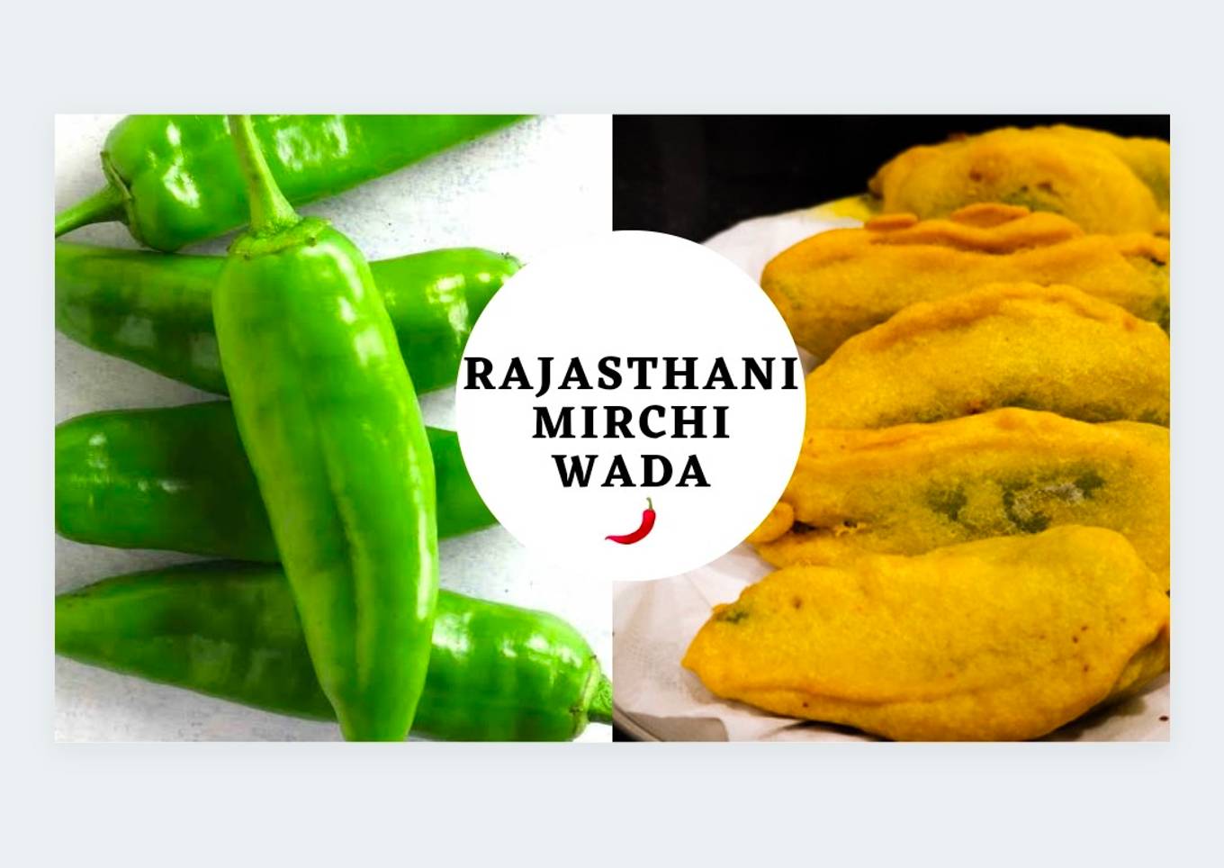 Rajasthani Mirchi Vada | राजस्थानी मिरची वडा