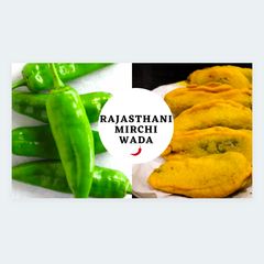 Rajasthani Mirchi Vada | राजस्थानी मिरची वडा A picture of Rajasthani Mirchi Vada | राजस्थानी मिरची वडा.