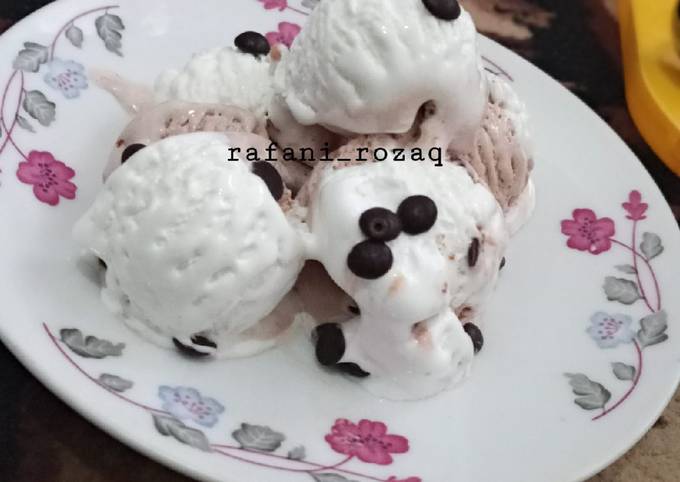 Cara bikin Ice cream rumahan lembut