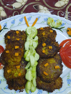 عکسی از دستور کتلت سیب زمینی