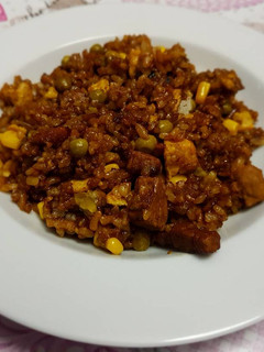 Una foto de Arroz chino (chaulafan)